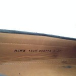 COLE HAAN NIKE AIR Black Leather Loafers Shoes size 10.5M