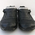 Diesel Keep Men Black Cow Leather/Polyester Sporty Casual Shoes Size 8/40.5