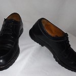 COLE HAAN Men’s Black Leather Oxford Shoes Size – 9.5