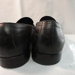Boss Black Leather Loafer with Hugo Boss Bit Men’s size 10M Mrsp $195