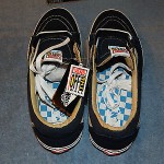 Men’s Rare Hard to Find VANS AV Native American Low NAVY Van Engelen Shoes 11.5