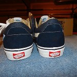 Men’s Rare Hard to Find VANS AV Native American Low NAVY Van Engelen Shoes 11.5