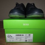 HUGO BOSS Green Label ELDORADO CONTRAST Leather SHOES SNEAKERS Size 11US  44EU