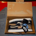 Men’s Rare Hard to Find VANS AV Native American Low NAVY Van Engelen Shoes 11.5