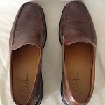 COLE HAAN NIKE AIR Brown Leather Loafers Shoes size 10.5M