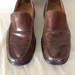 COLE HAAN NIKE AIR Brown Leather Loafers Shoes size 10.5M