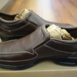 NEW COLE HAAN AIR EVERETT SOFT BROWN LEATHER SLIP ON SIZE – 7M – C06507 – NIB