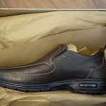 NEW COLE HAAN AIR EVERETT SOFT BROWN LEATHER SLIP ON SIZE – 7M – C06507 – NIB