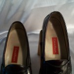 MEN’S COLE HAAN TASSLE LOAFER SLIP ONS SHOES DARK BURGUNDY SIZE 8.5 WIDTH E