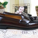 COLE HAAN Burgundy Penny Loafers Shoes Size 13 E
