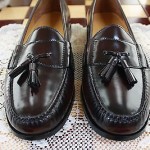 COLE HAAN Burgundy Penny Loafers Shoes Size 13 E