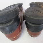 COLE HAAN COUNTRY NIKE AIR Men’s Cognac Leather Slip On Loafers Shoes Sz 9 M