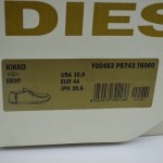 DIESEL Men’s “Kikko” Casual Shoes Sneakers – Ebony Blue – 10.5 – NEW IN BOX