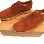 New Cole Haan – Mens LunarGrand Wing Tip – Woodbury/Gum (Brown)