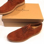 New Cole Haan – Mens LunarGrand Wing Tip – Woodbury/Gum (Brown)