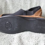 New COLE HAAN Nike Air Black/Brown Suede slip on casual shoe Men 9.5 MED Nice