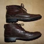 Men’s COLE HAAN Chukka Boots, Brown Leather – Size 11 M