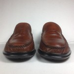 Cole Haan Slip on Loafers US 8.5M Leather Brown Mens Shoes