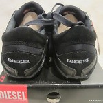 DIESEL AURIGA BLACK/ELDER MEN SHOE SIZE 7.5