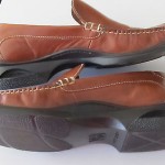 Men’s Cole Haan Nike Air brown leather casual loafers slip on shoes sz 9.5M Wow!