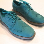 New Cole Haan – Mens LunarGrand Wing Tip – Poolside Blue