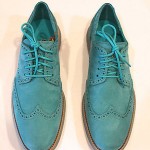 New Cole Haan – Mens LunarGrand Wing Tip – Poolside Blue