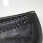 Pre-Owned- Boss Hugo Boss Men’s “Doster” Square Toe Loafers! Black, Sz. 13.