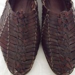 COLE HAAN RESORT MENS SHOES SANDALS WOVEN LOAFERS SLIP-ONS BROWN 9.5