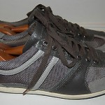 HUGO BOSS ORANGE SNEAKER SIMBAD II MEDIUM GREY SIZE 43 #50218782