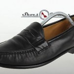 Mens Cole Haan Stylish Black Leather Loafers Shoes Sz. 10.5 M