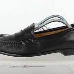 Mens Cole Haan Stylish Black Leather Loafers Shoes Sz. 10.5 M