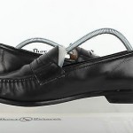Mens Cole Haan Stylish Black Leather Loafers Shoes Sz. 10.5 M