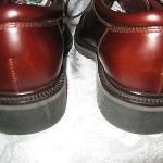 COLE HAAN Men SHOES Split Toe Brown Leather Waterproof Casual Oxfords, Sz. 10.5M