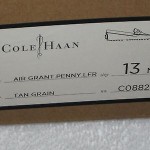 NEW!! MEN’S COLE HAAN NIKE AIR GRANT SLIP-ON PENNY LOAFER SHOES SIZE 13M IN TAN!