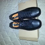 new Men timberland shoes 8.5M Black