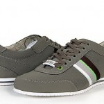 Hugo Boss Green Men’s Sneakers Victoire Station Grey 50261694 030 New Authentic