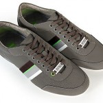Hugo Boss Green Men’s Sneakers Victoire Station Grey 50261694 030 New Authentic