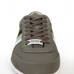 Hugo Boss Green Men’s Sneakers Victoire Station Grey 50261694 030 New Authentic