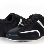 Hugo Boss Green Men’s Sneakers Stiven Dark Blue 50247608 401 New W Box Authentic