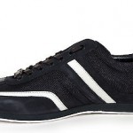 Hugo Boss Green Men’s Sneakers Stiven Dark Blue 50247608 401 New W Box Authentic