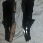 Cole Haan Men’s 9 D Black Leather Pinch Penny Loafers Shoes 03503