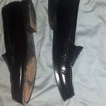 Cole Haan Men’s 9 D Black Leather Pinch Penny Loafers Shoes 03503