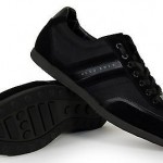 Hugo Boss Green Men’s Sneakers Stiven Black 50247608 001 New With Box Authentic