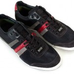 Hugo Boss Green Men’s Sneakers Akeen Navy Blue 50247604 417 New W Box Authentic