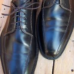 Hugo Boss Mens Dress Shoes Size 11M Black Leather Casual Lace Up Italian Oxford