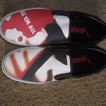 metallica “Kill ‘em all” slip on VANS