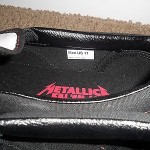 metallica “Kill ‘em all” slip on VANS