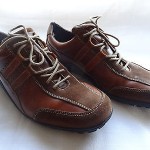 COLE HAAN Men’s BROWN Leather Casual OXFORD Sneakers Comfort Shoes – Size 9.5
