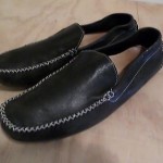 Cole Haan Slip on Loafer Flat Black Leather Driving Shoes 10.5 M