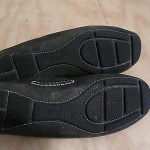 Cole Haan Slip on Loafer Flat Black Leather Driving Shoes 10.5 M